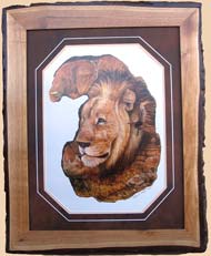 Spirit of the Rockies - Fruitwood Frame